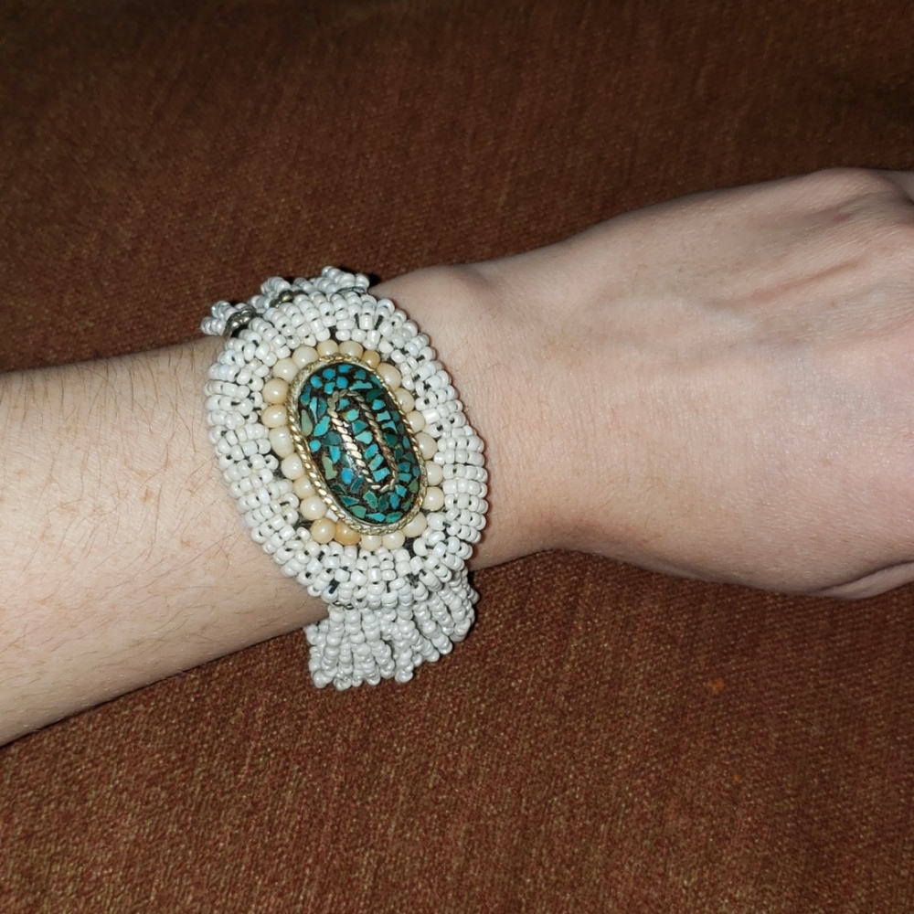 2 for $5 beaded bracelet or baby anklet
